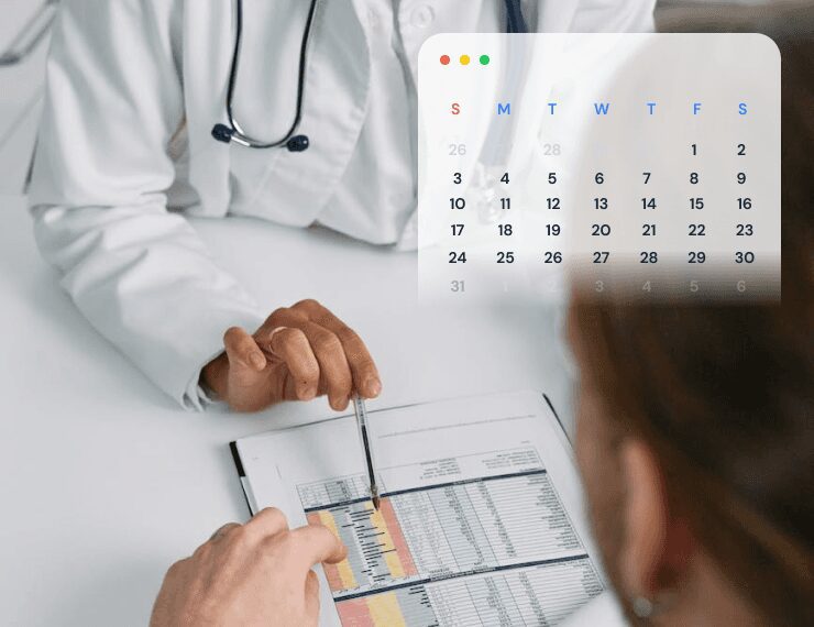 Medical appointment planning session